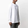 Camiseta de manga larga con cuello redondo y estampado de Arrows, versión básica, blanca, colección primavera-verano 2021