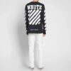 Camiseta de manga larga con estampado de salpicaduras de tinta, color negro