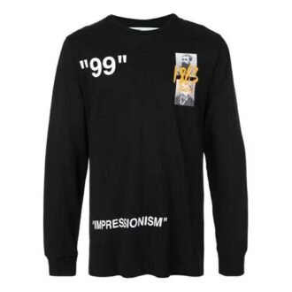 Camiseta de manga larga con estampado impresionista «Verano de 1863» Camiseta de manga larga con estampado impresionista «Verano de 1863»