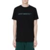 Camiseta de manga larga con letras, negro