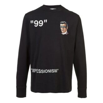 Camiseta de manga larga con logo para hombre Impressionism Camiseta de manga larga con logo para hombre Impressionism