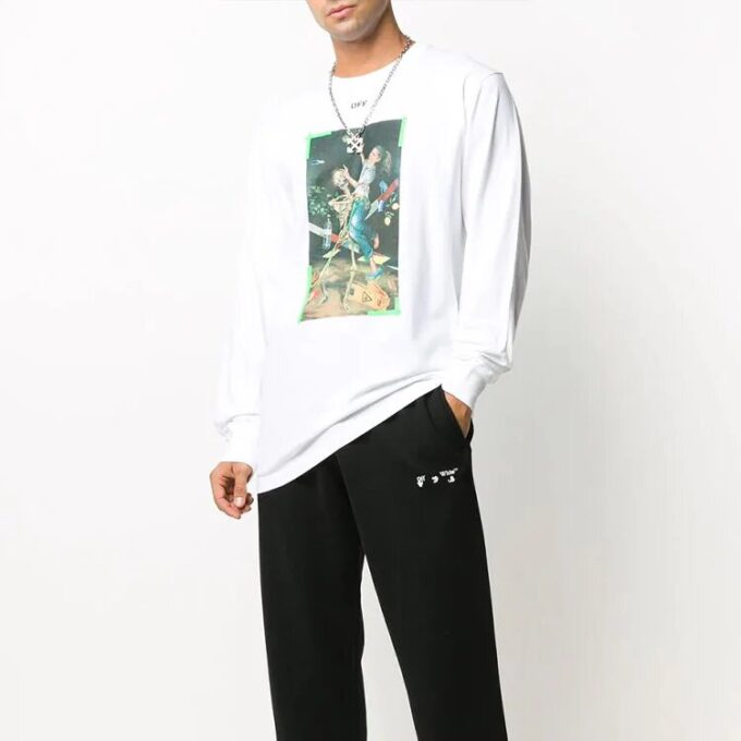 Camiseta de manga larga con logotipo Pasca Arrows para hombre