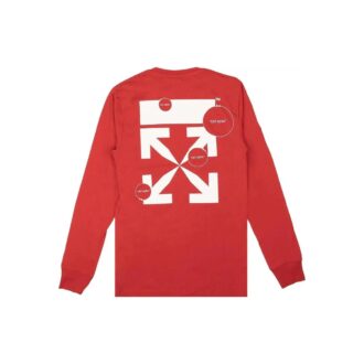 Camiseta de manga larga Cut Here «Rojo» Camiseta de manga larga Cut Here «Rojo»