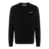 Camiseta de manga larga holgada con estampado de flechas y letras Caravaggio para hombre de Off-White, colección primavera-verano 2022, color negro