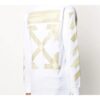 Camiseta de manga larga para hombre con estampado de Tape Arrows SS20, color blanco