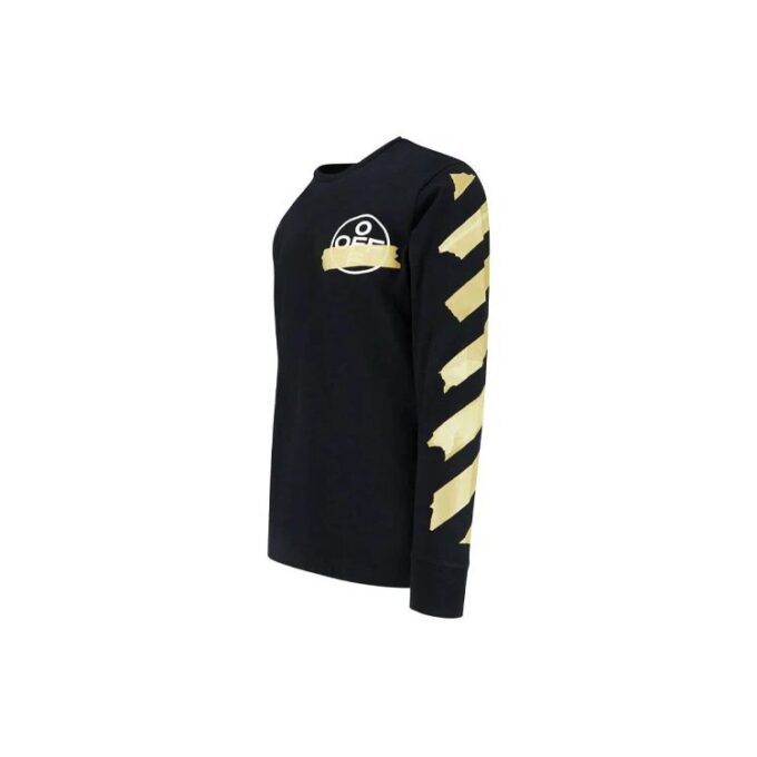 Camiseta de manga larga Tape Arrow «Negro»