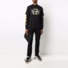 Camiseta de pantalón corto con estampado para hombre Off-White SS21, color negro