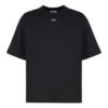 Camiseta de pantalón corto de skate con garabatos Diagonales «Negro»