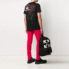 Camiseta de pantalones cortos con cuello redondo y estampado de Año Nuevo Lunar de la colección primavera-verano 2020