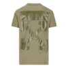 Camiseta de pantalones cortos con cuello redondo y estampado de Arrows con el logotipo FW21, versión estándar, verde