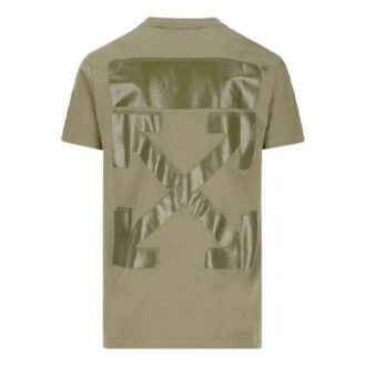 Camiseta de pantalones cortos con cuello redondo y estampado de Arrows con el logotipo FW21, versión estándar, verde Camiseta de pantalones cortos con cuello redondo y estampado de Arrows con el logotipo FW21, versión estándar, verde