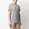 Camiseta de pantalones cortos con cuello redondo y estampado de logotipo, versión básica, gris, colección primavera-verano 2021
