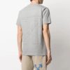 Camiseta de pantalones cortos con cuello redondo y estampado de logotipo, versión básica, gris, colección primavera-verano 2021