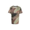 Camiseta de pantalones cortos con estampado de camuflaje