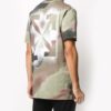 Camiseta de pantalones cortos con estampado de camuflaje