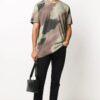 Camiseta de pantalones cortos con estampado de camuflaje
