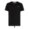 Camiseta de Pantalones Cortos con logo de Virgil Abloh para hombre en negro