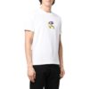 Camiseta de pantalones cortos de algodón con estampado de flechas geométricas, colección primavera-verano 2022, color blanco