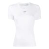 Camiseta de pantalones cortos de algodón Off-White con logo de letras