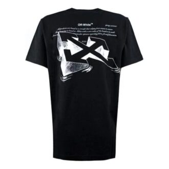 Camiseta de pantalones cortos Off-White con estampado de flechas