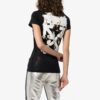 Camiseta de pantalones cortos Off-White de algodón con estampado de flechas