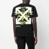 Camiseta de Pantalones Cortos Opposite Arrow Slim «Negro/Lima»
