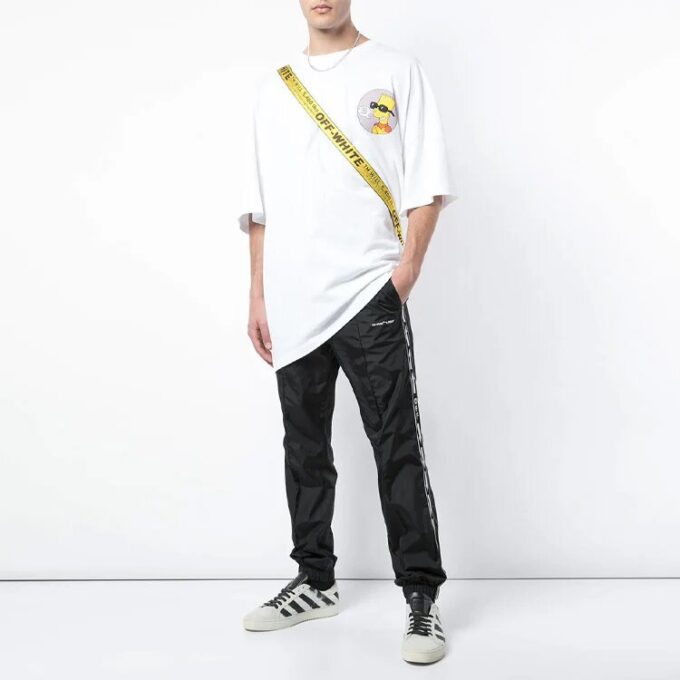 Camiseta de pantalones cortos oversize Bart Simpson SS19