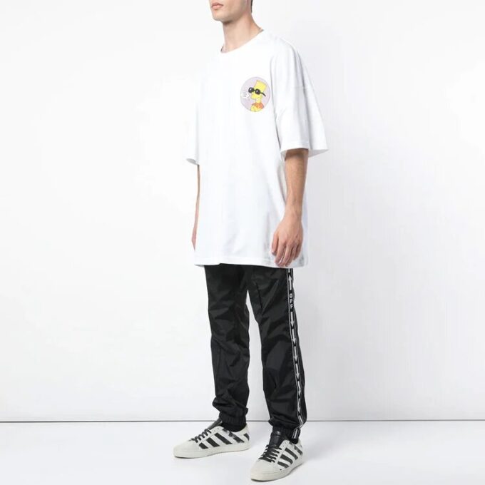 Camiseta de pantalones cortos oversize Bart Simpson SS19
