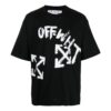 Camiseta de skate oversize con rotulador «Negro»