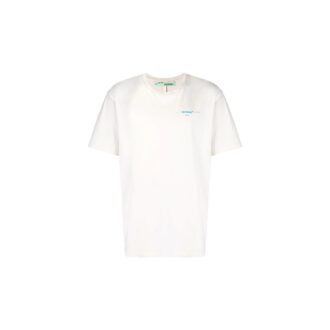 Camiseta oversize de manga corta con diseño de flechas degradadas