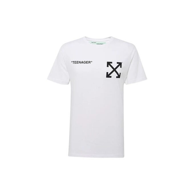 C/O Virgil Abloh Camiseta slim de manga corta con estampado de llamas para hombre en Pantalones Cortos