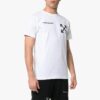 C/O Virgil Abloh Camiseta slim de manga corta con estampado de llamas para hombre en Pantalones Cortos