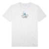Camiseta gris de manga corta con cuello redondo y estampado del logotipo Alphabet de Off-White para hombre, temporada primavera-verano 2022