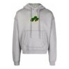 Camiseta gris de manga corta para hombre Off-White con estampado de logotipo FW21
