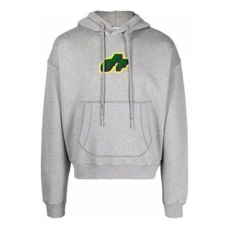 Camiseta gris de manga corta para hombre Off-White con estampado de logotipo FW21 Camiseta gris de manga corta para hombre Off-White con estampado de logotipo FW21