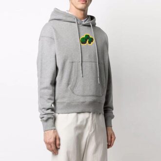 Camiseta gris de manga corta para hombre Off-White con estampado de logotipo FW21 Camiseta gris de manga corta para hombre Off-White con estampado de logotipo FW21