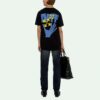 Camiseta Hands Arrows «Negro/Azul claro»