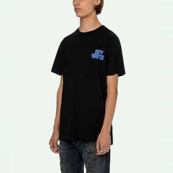 Camiseta Hands Arrows «Negro/Azul claro»