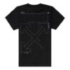 Camiseta holgada sin rematar, cuello redondo y pantalones cortos, color negro
