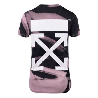 Camiseta informal Off-White Liquid Melt «Nude White»