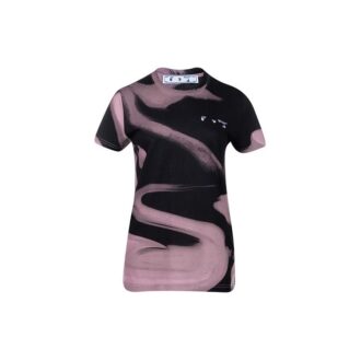 Camiseta informal Off-White Liquid Melt «Nude White»
