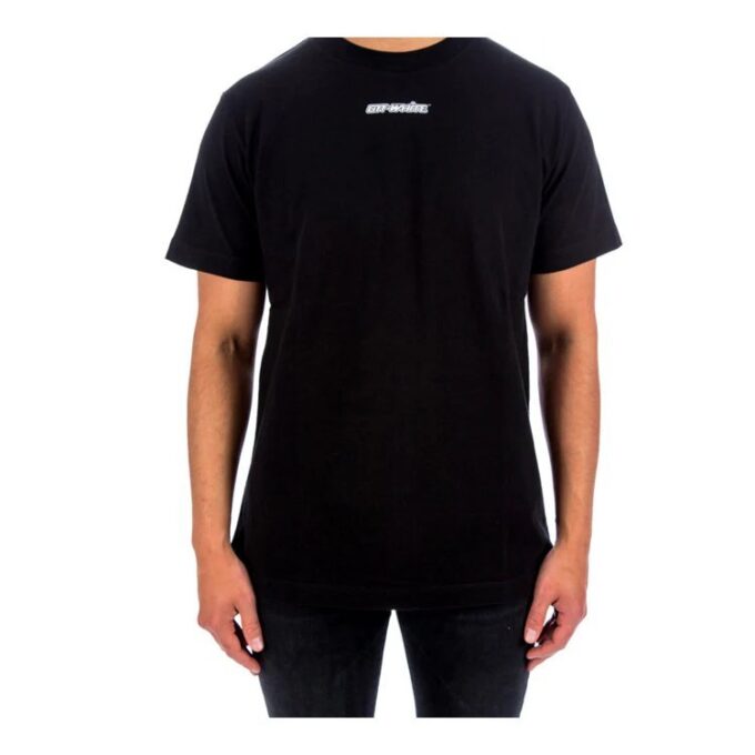 Camiseta Marker Slim «Negro/Rojo»