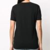 Camiseta negra con estampado en blanco roto de Off-White