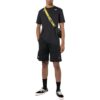 Camiseta negra de manga corta con cuello redondo y estampado de flechas de Off-White para hombre