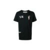 Camiseta negra de manga corta con estampado en la espalda de Off-White para hombre