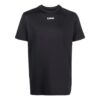 Camiseta negra de pantalón corto con cuello redondo y estampado del logotipo Off-White para hombre, colección Otoño-Invierno 2022