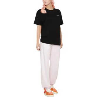 Camiseta Off-White con logotipo floral en forma de flecha «Negro»