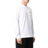 Camiseta Off-White para hombre de la colección primavera-verano 2022 con logo, cuello redondo y manga larga, en blanco