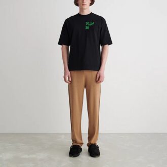 Camiseta Off-White para hombre de la colección SS22 con estampado de flechas pintadas con spray, pantalones cortos y corte holgado, color negro Camiseta Off-White para hombre de la colección SS22 con estampado de flechas pintadas con spray, pantalones cortos y corte holgado, color negro
