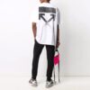 Camiseta Off-White para hombre FW21 White Arrow de manga corta y corte holgado, color blanco